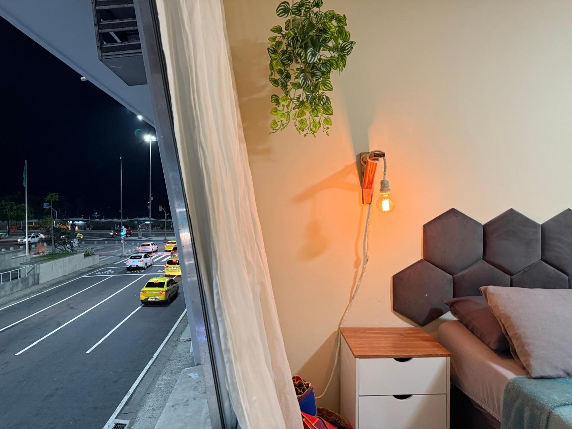 Aconchegante Loft C/Vista Lateral Para O Mar Rio de Janeiro Zewnętrze zdjęcie